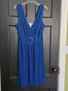 STAR VIXEN FORMAL PROM MIDI DRESS ROYAL BLUE SIZE 2X